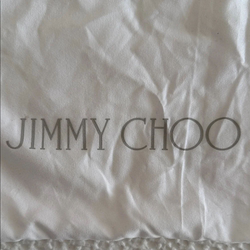 Jimmy Choo White Dust Bag - Picture 2 of 3